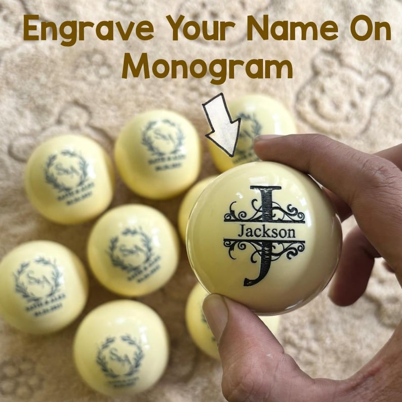 Customized Personalized Cue Ball Father's Day Gift - Canvasgiftco