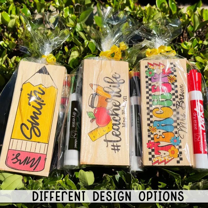 Customized Personalized Teacher Whiteboard Eraser - Canvasgiftco