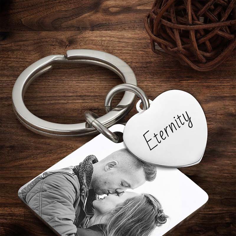 Customized Photo Keychain Photo - Canvasgiftco