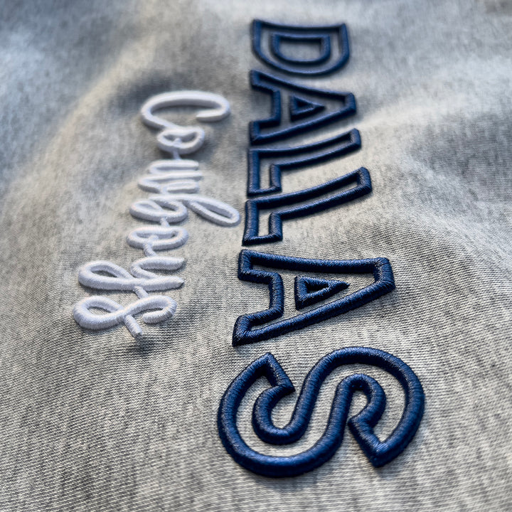 Custom 3D PUFF Embroidery Team Sweatshirt