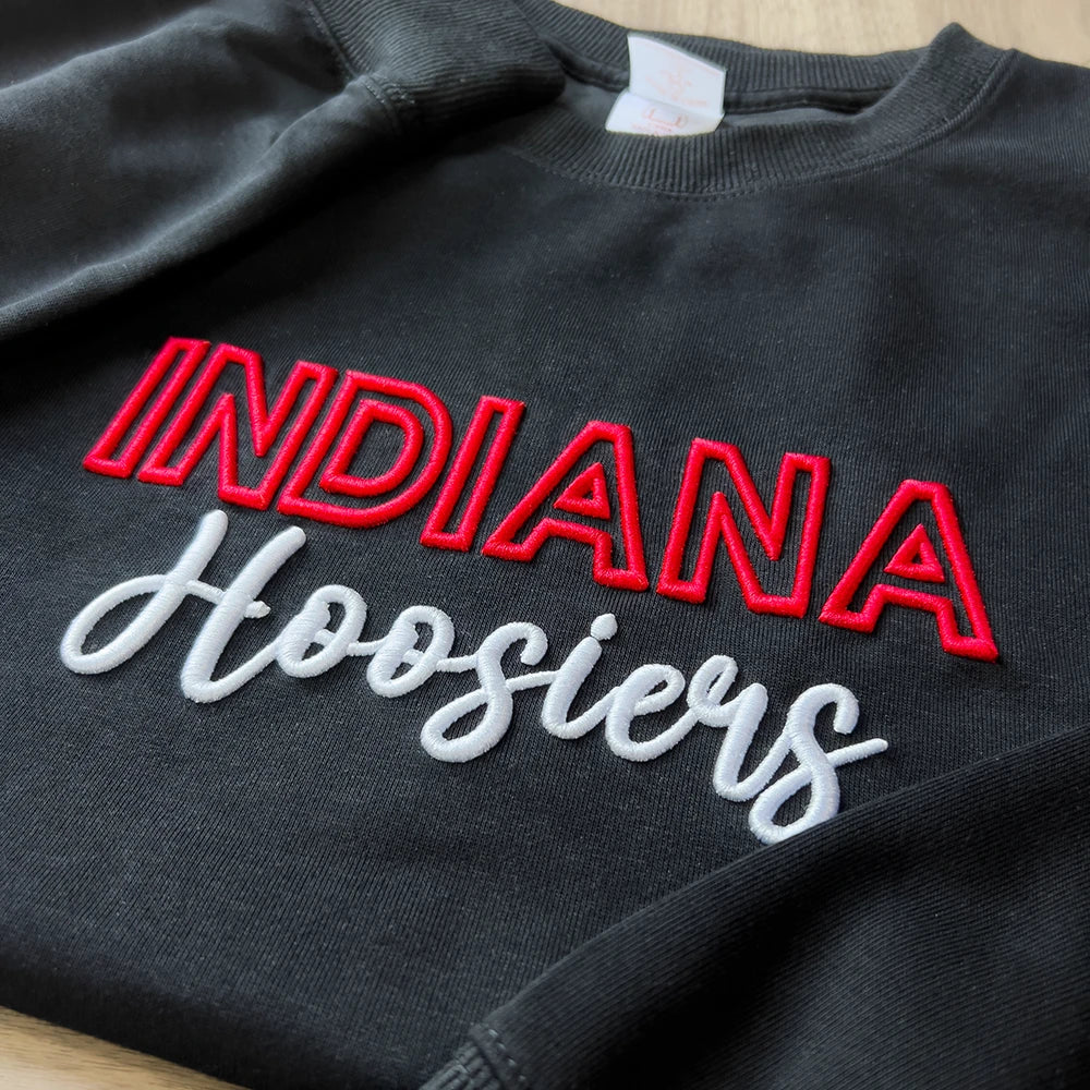 Custom 3D PUFF Embroidery Team Sweatshirt