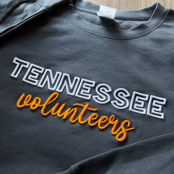 Custom 3D PUFF Embroidery Team Sweatshirt