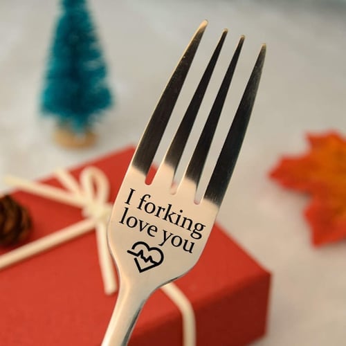💝Engraved Fork, Father’s Day And Mother’s Day Gift💝 - Canvasgiftco
