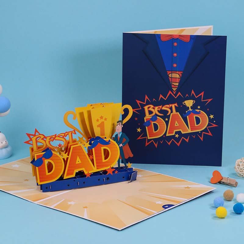Father's Day Creative Greeting Card Memorial Gift - Canvasgiftco
