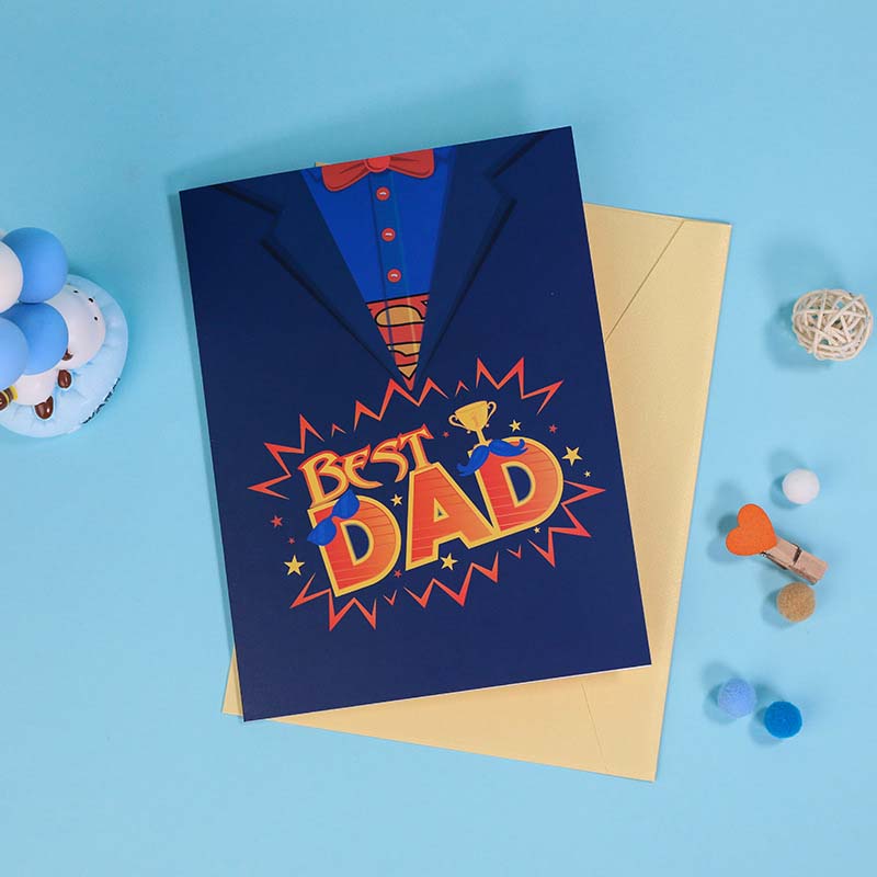 Father's Day Creative Greeting Card Memorial Gift - Canvasgiftco