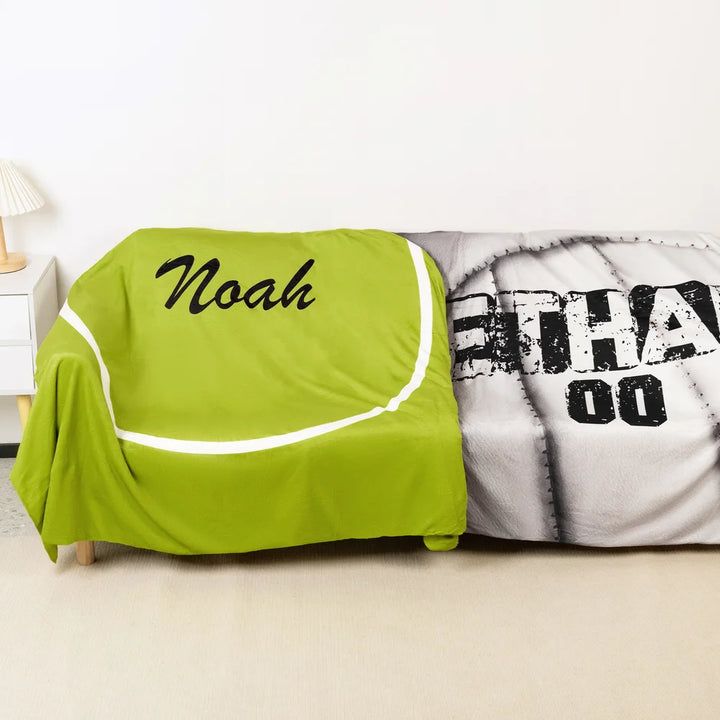 This Is My Territory - Personalized Player Sport Hooded Blanket