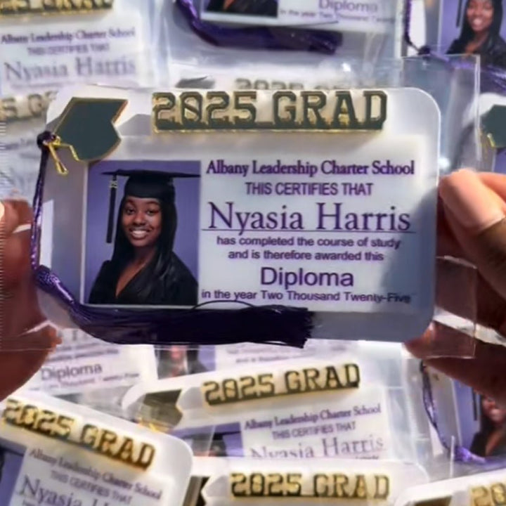 Grad Mini Diploma Favor - Canvasgiftco