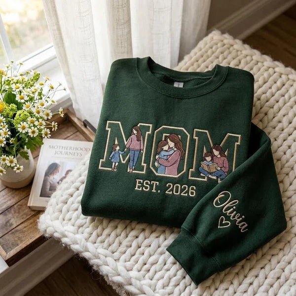hing - the perfect gift for mom. "Wearable Memories" Custom Embroidered Photo Clothing - Canvasgiftco