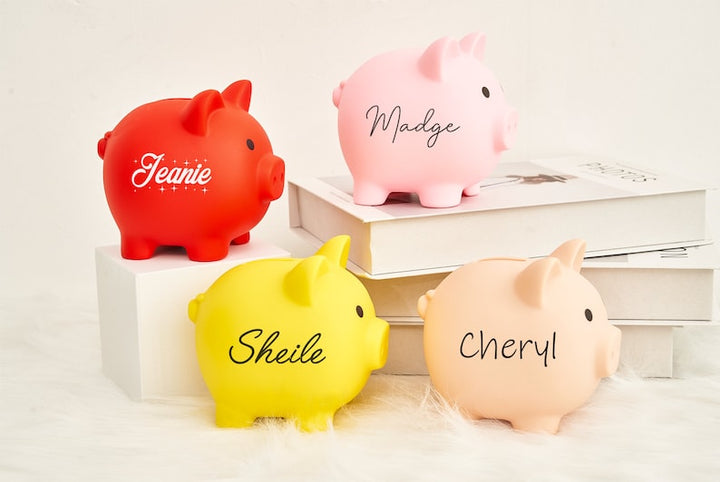 Personalized piggy bank-Children's Day gift