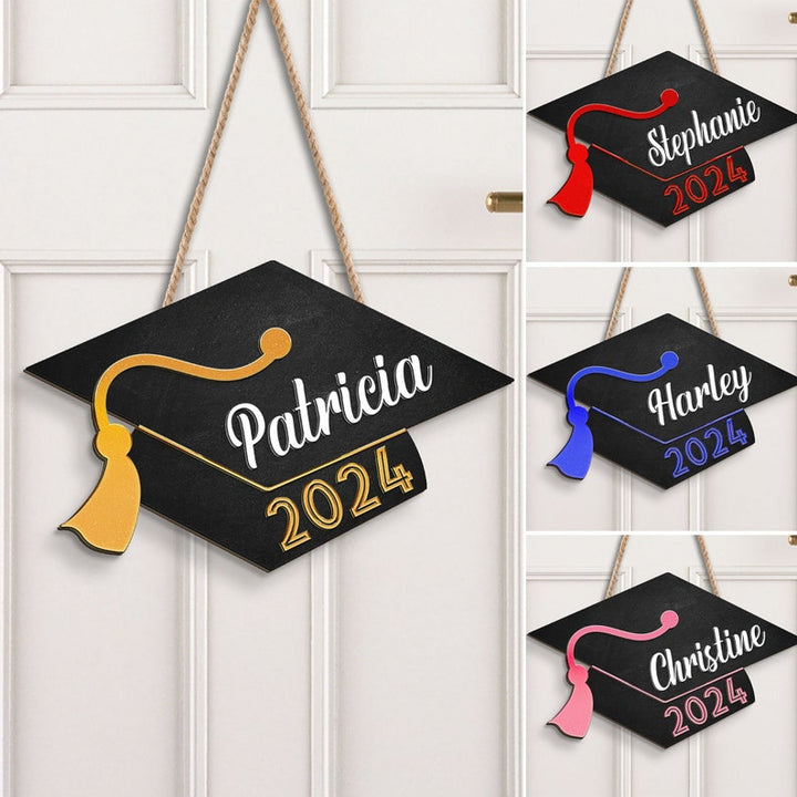 Personalized Graduation Cap Plaque Decoration