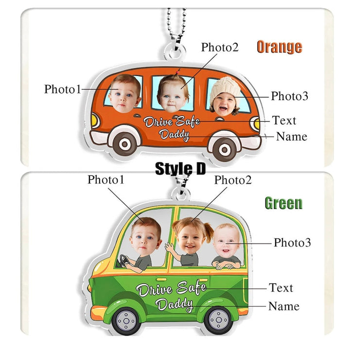Personalized Baby Photo Car Hanger