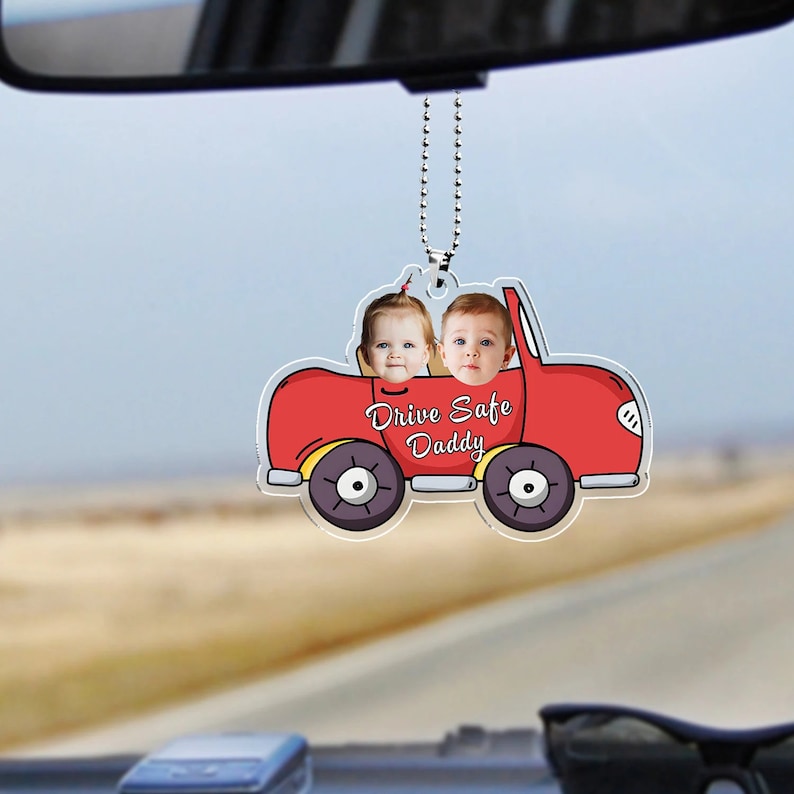 Personalized Baby Photo Car Hanger