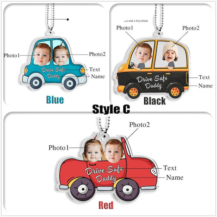 Personalized Baby Photo Car Hanger