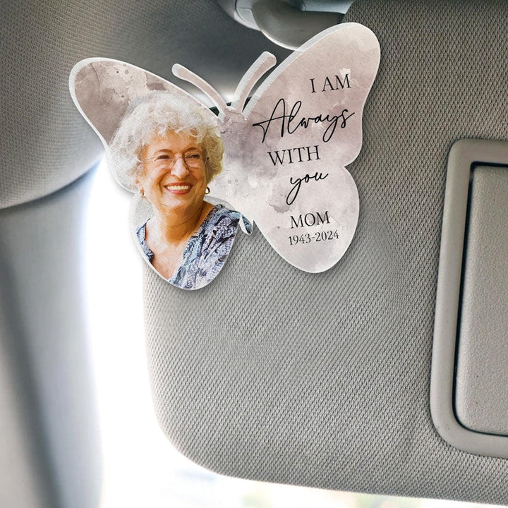 Personalized Memorial Photo Car Visor Clip