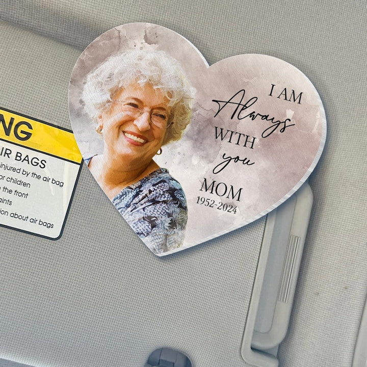 Personalized Memorial Photo Car Visor Clip