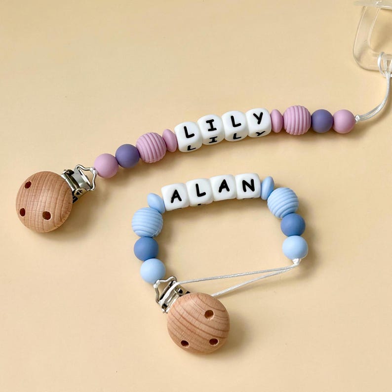 Personalized Pacifier Clip