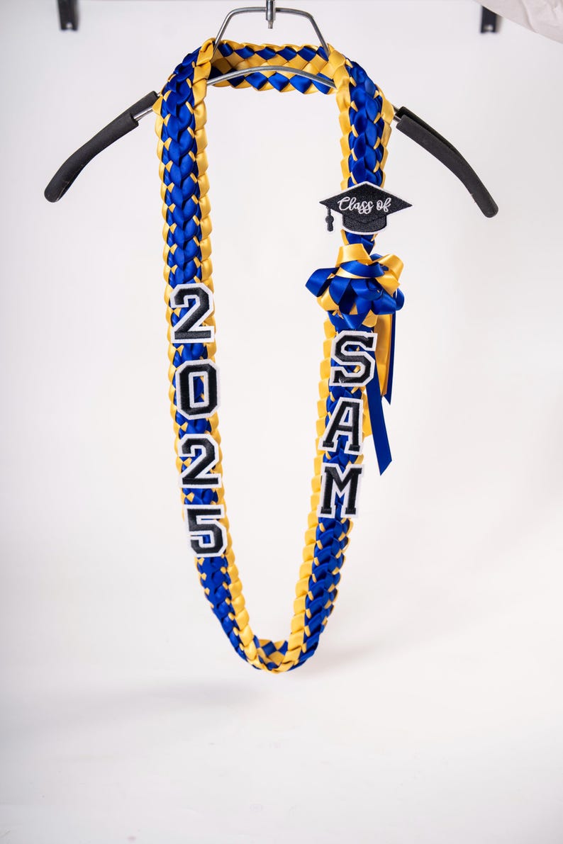 Personalized Graduation Braided Ribbon