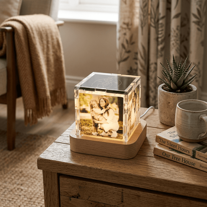 LED family photo lamp ornament "Family Glow" LED Photo Lamp Ornament - Canvasgiftco