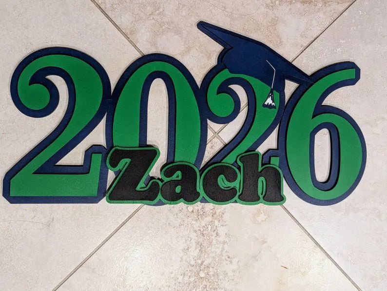 "Legacy of Learning" Personalized Wooden Graduation Plaque - Canvasgiftco