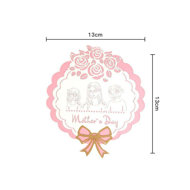 Mother's Day Gift Creative 3D Stereo Greeting Card - Canvasgiftco