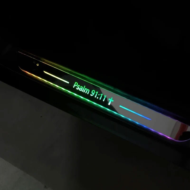 Personalization Luxury Car - Grade Illuminated Thresholds｜Smart Sensor + Super Battery - Canvasgiftco