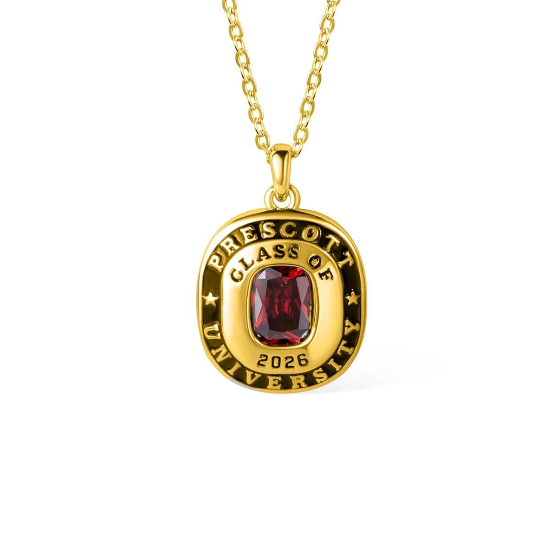 🎓 Personalized Birthstone Graduation Necklace Class of 2026 – A Moment That Lasts Forever - Canvasgiftco
