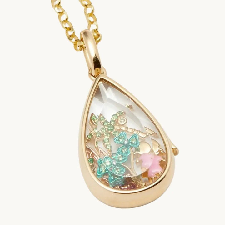 Personalized Charm Necklace – Create Your Own Meaningful Story Jewelry - Canvasgiftco