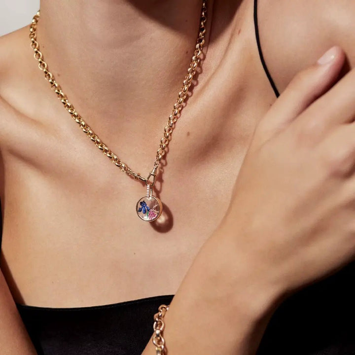 Personalized Charm Necklace – Create Your Own Meaningful Story Jewelry - Canvasgiftco