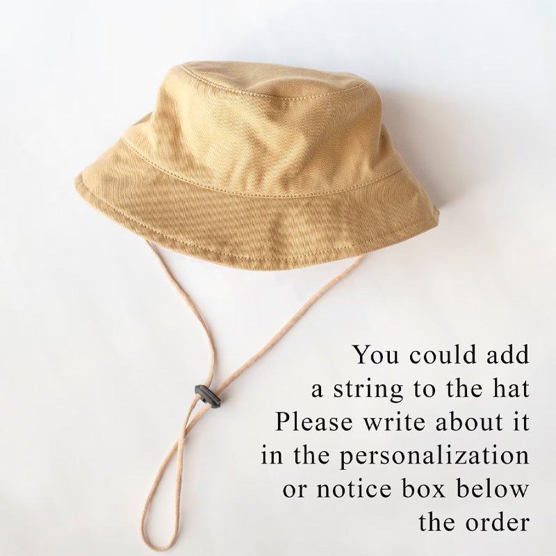 Personalized Children's Name Sun Hat - Suitable For Children Aged 2 - 7 - Canvasgiftco