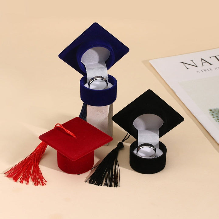Personalized Graduation Cap Ring Box - Canvasgiftco
