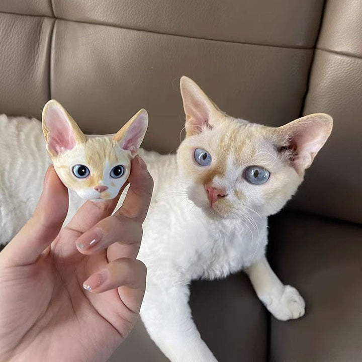 Personalized Hand - Painted 3D Pet Statue - Canvasgiftco