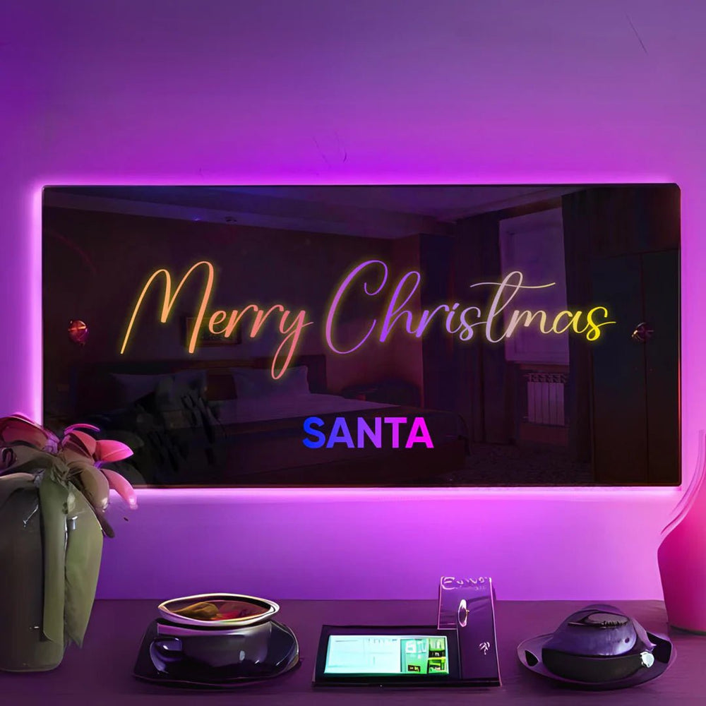 Personalized Light Up Name Mirror - Canvasgiftco