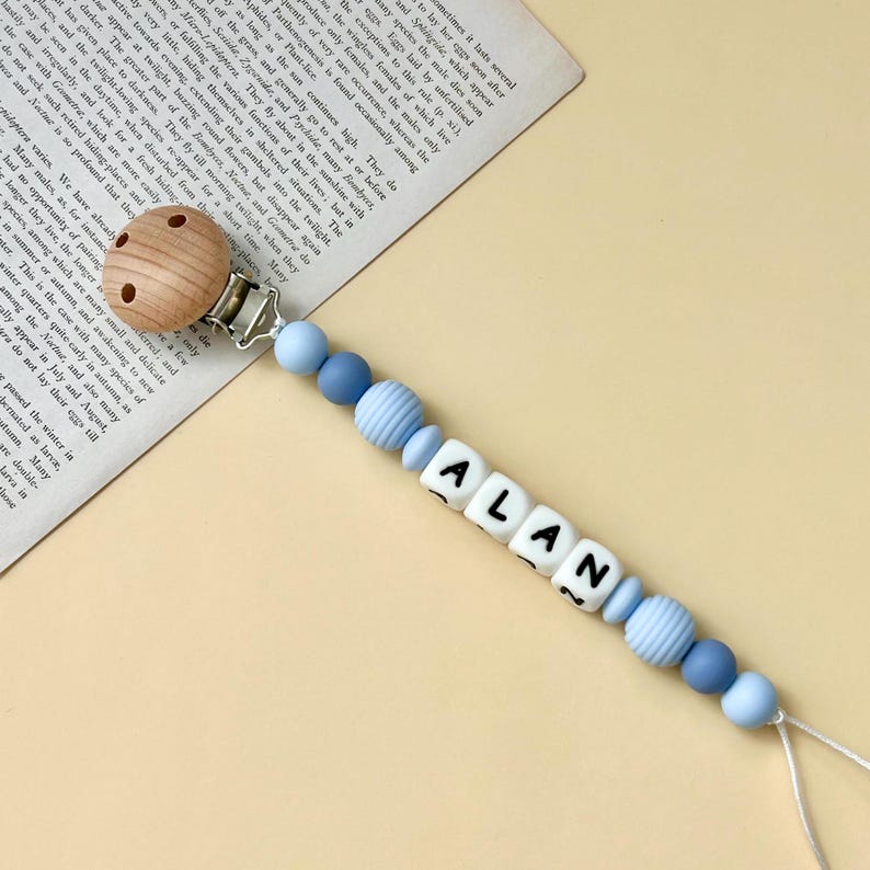 Personalized Pacifier Clip - Canvasgiftco