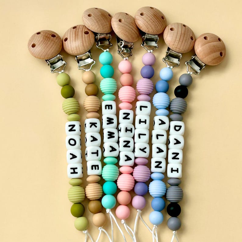 Personalized Pacifier Clip - Canvasgiftco