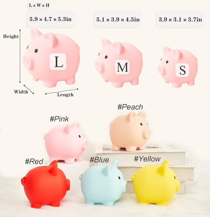 Personalized piggy bank - Children's Day gift - Canvasgiftco