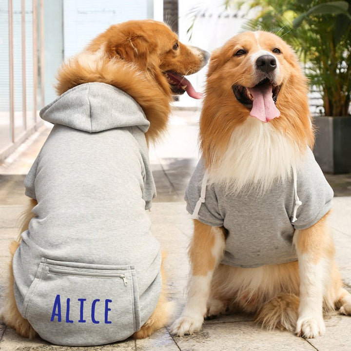 Personalized Warm Puppy Hoodie - Canvasgiftco