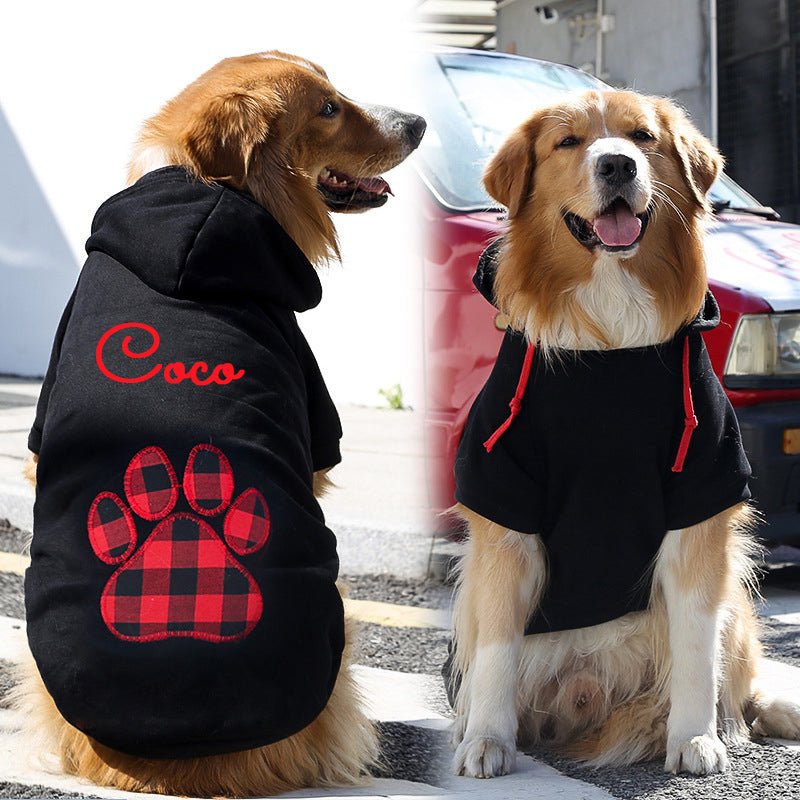 Personalized Warm Puppy Hoodie - Canvasgiftco