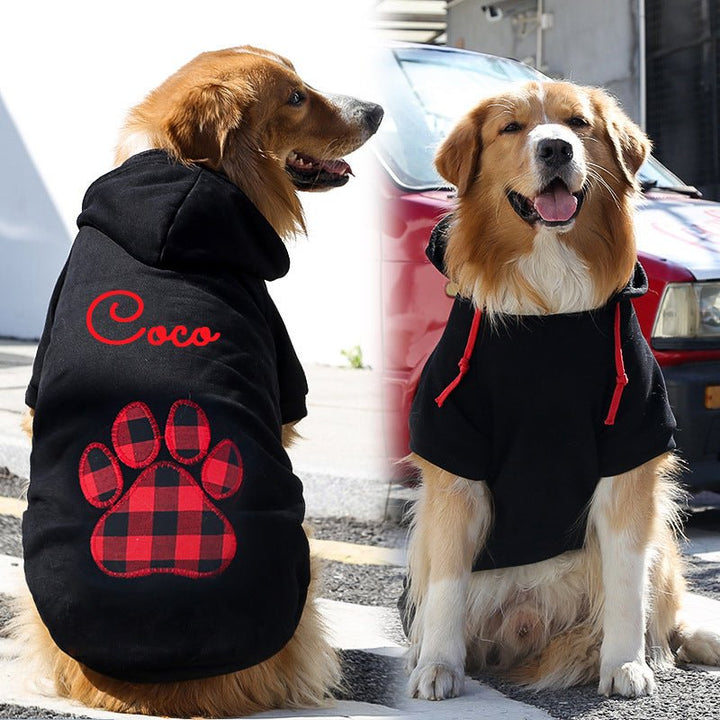 Personalized Warm Puppy Hoodie - Canvasgiftco