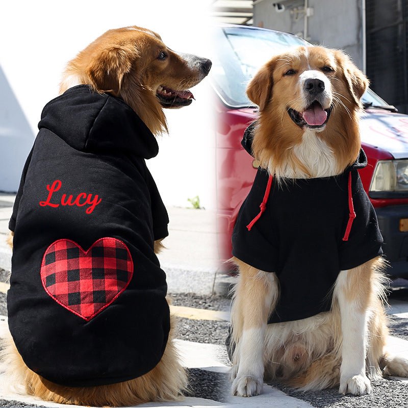 Personalized Warm Puppy Hoodie - Canvasgiftco