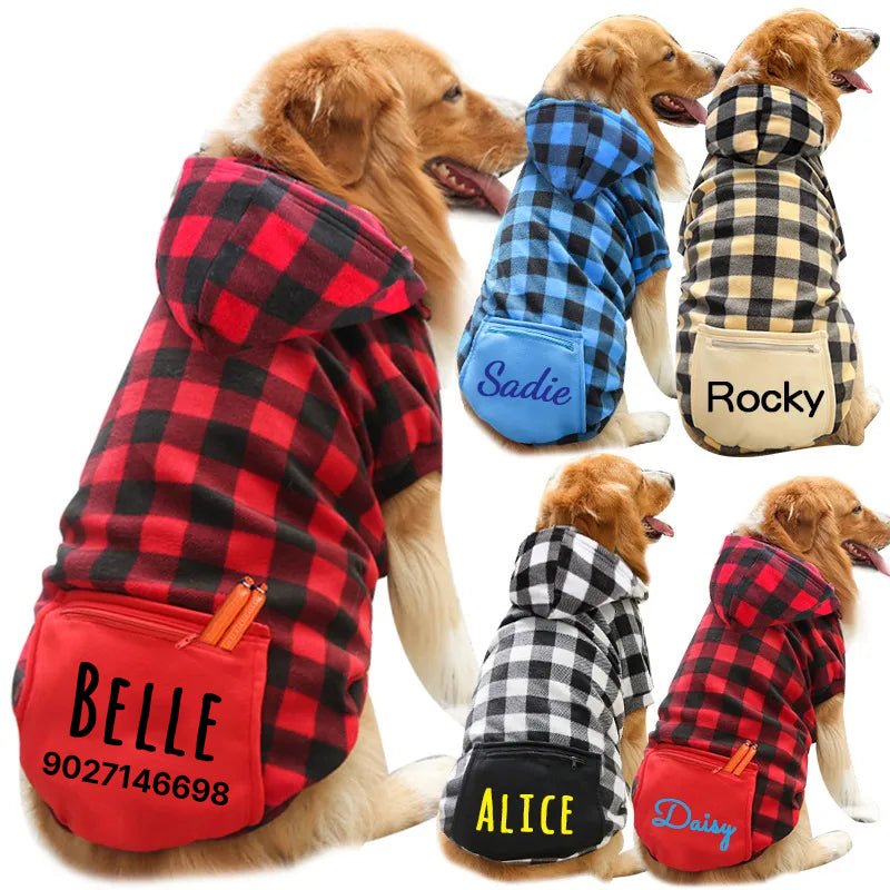 Personalized Warm Puppy Hoodie - Canvasgiftco