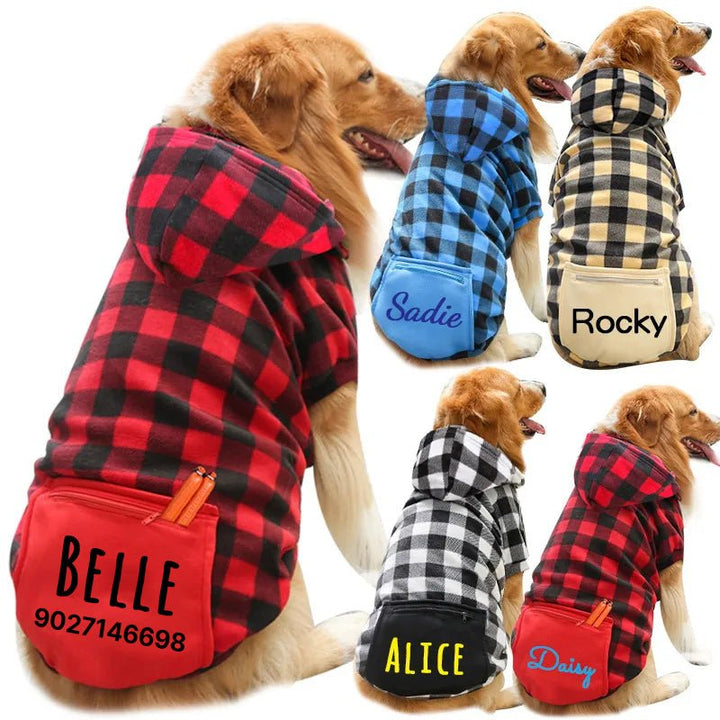 Personalized Warm Puppy Hoodie - Canvasgiftco