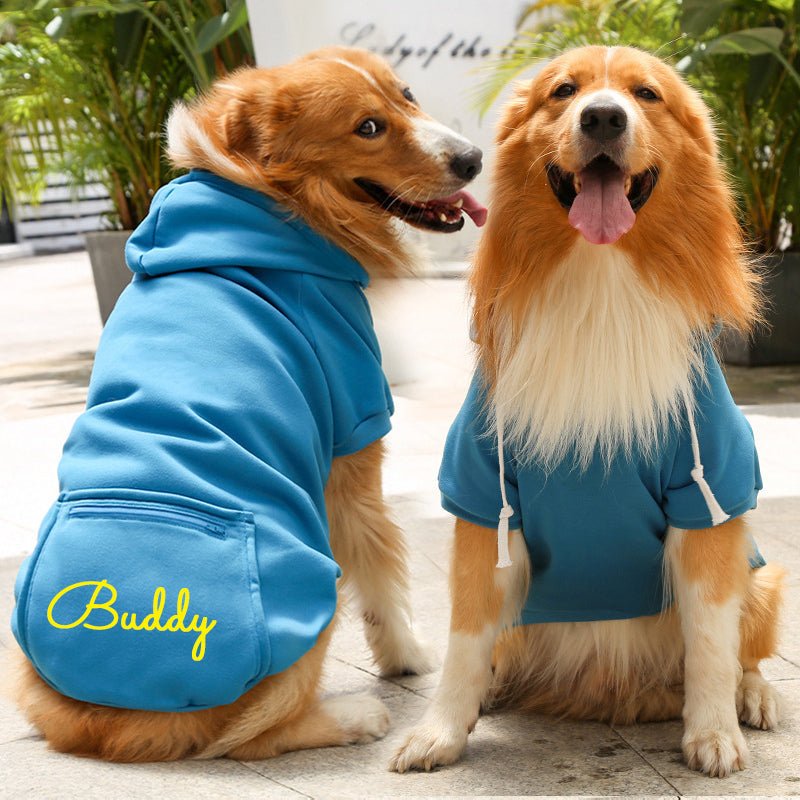 Personalized Warm Puppy Hoodie - Canvasgiftco