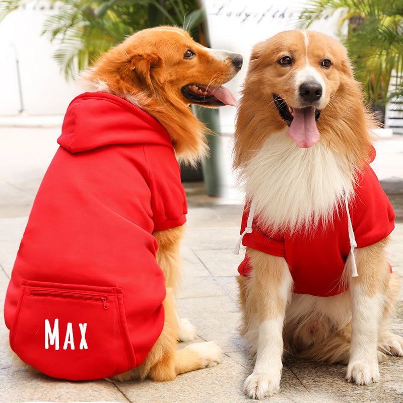 Personalized Warm Puppy Hoodie - Canvasgiftco