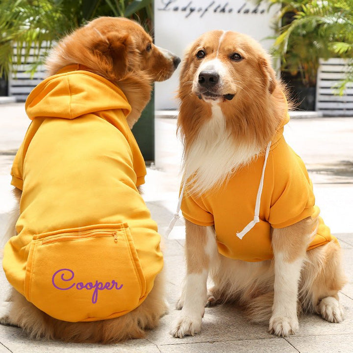 Personalized Warm Puppy Hoodie - Canvasgiftco