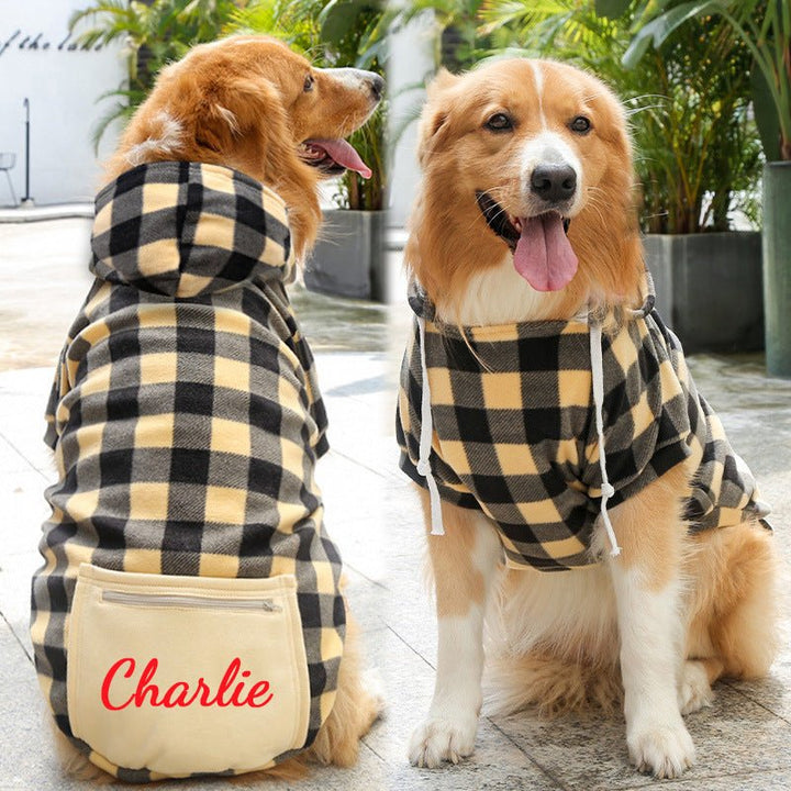 Personalized Warm Puppy Hoodie - Canvasgiftco