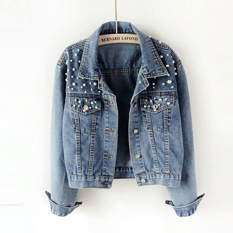 Personalized Wedding Bridal Denim Jacket - Canvasgiftco