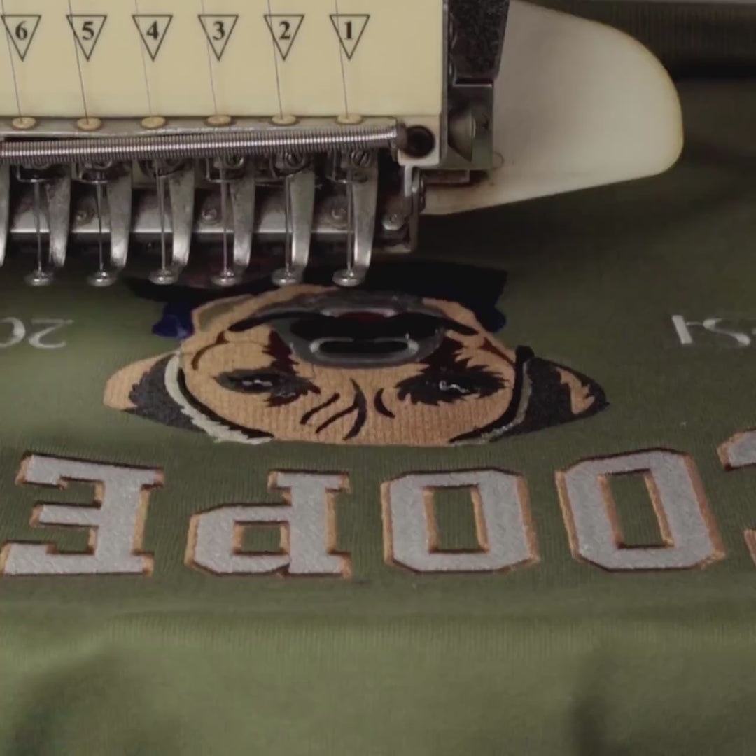 Personalized Pet Portrait Embroidered Sweatshirt