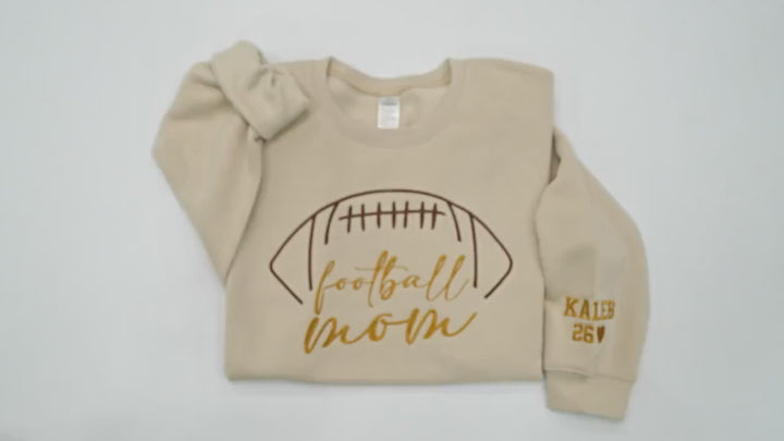 "Sports Mom MVP" Custom Embroidered Hoodie