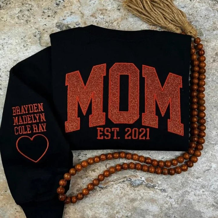 🔥 Sparkling Love - Custom MAMA Sweatshirts - Canvasgiftco