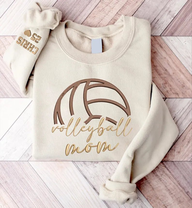 "Sports Mom MVP" Custom Embroidered Hoodie - Canvasgiftco